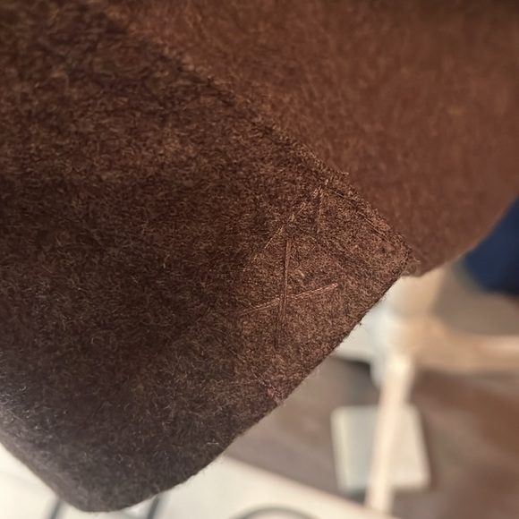 Michael Kors Men's Wool-blend Coat (4X Brown) - Picture 7 of 10